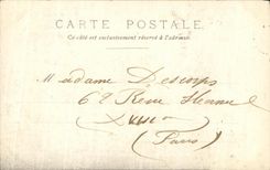 CPA Fantaisie Femme Pantheon Paris