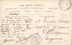 CPA Fantaisie Femme Ange Enfant