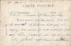 CPA Fantaisie Enfant 1er avril Poisson 