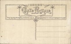 CPA Fantaisie Femme Heureux retour Barque