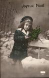 CPA Fantaisie Enfant Joyeux Noel