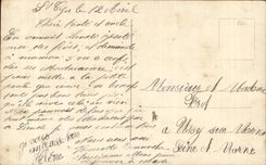 CPA Fantaisie Enfants Balancoire Fleurs Colombes 