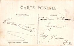 CPA Fantaisie Femme Couple Coordonnier