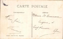 CPA Fantaisie Femme Couple Coordonnier