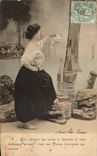 CPA Fantaisie Femme Yvonne la jolie Paimpolaise Paimpol