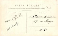 CPA Fantaisie Femme Le premier refus