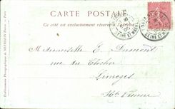 CPA Fantaisie La petite fille aux cerises Russell