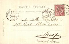 CPA Fantaisie Femme Tu n'auras pas ma rose