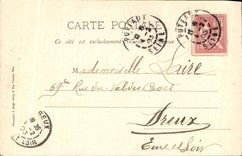 CPA Fantaisie Femme Tu n'auras pas ma rose