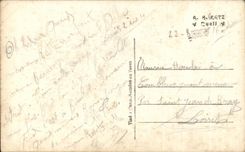 CPA Fantaisie Femme Rose Militaria