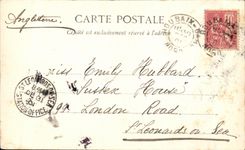 CPA Fantaisie Esperance Annee 1901 1902 Mort 