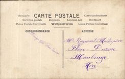 CPA Fantaisie Homme Paques oeufs 1er avril Poissons 