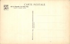 CPA La Passerelle et les Ponts d'Eau Paris