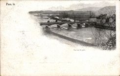 CPA Pau it seen on Train station