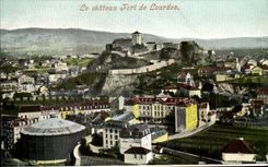 CPA Le chateau Fort de Lourdes