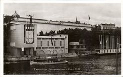 CPA Exposition Internationale Paris 1937 Vue d'ensemble Le Pavillon Du Portugal