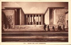 CPA Exposition Internationale Paris 1937 Musee Des Arts Modernes
