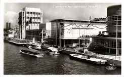 CPA Exposition Internationale Paris 1937 Pavillons de Suisse et d'Italie