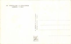 CPA Exposition internationale Paris 1937 Porte De Concorde