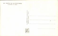 CPA Exposition internationale Paris 1937 Porte De La Concorde