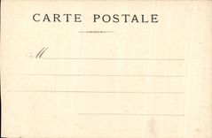 CPA Paris the Garden of Tileries and in the content the palate of Louvre and the Ministry for Finances