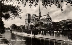 CPA Paris Notre Dame Cathedral