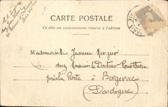 CPA Paris L'opera vu de la Rue Scribe