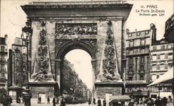 CPA Paris La Porte St Denis