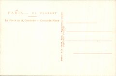 CPA Paris While Strolling the Place of the Harmony