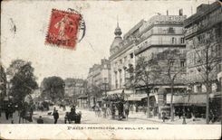 CPA Paris Perspective Du Boul St Denis