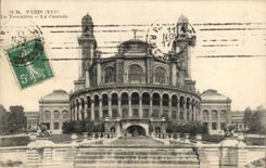 CPA Paris Le Trocadero La Cascade