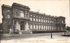 CPA Paris Le Palais du Ministere des Affares Etrangeres