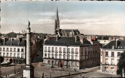 CPA Nantes Seen from of the Cathedral Towards Saint Clement and Saint Donatien