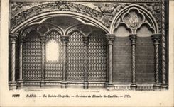 CPA Paris La Sainte Chapelle Oratoire De blanche De Castilie