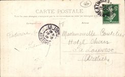 CPA the Batch Illustrates Padirac the Step Of the Crocodile