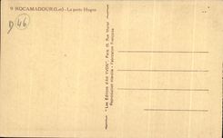 CPA Rocamadour La Porte Hugon