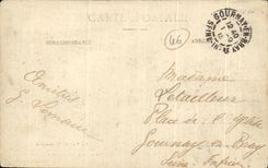 CPA the Picturesque Batch Road De Sauliac has Cabrererts Tunnel of Pescalerie and the old mill