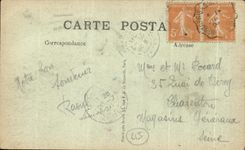 CPA Chatillon on On the Loire the Church And Ruins Of the Strong Castle