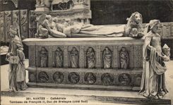 CPA Nantes Cathedral Tomb Of François Duke Of Brittany