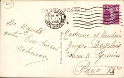 CPA Nantes Castle of the Dukes of Brittany attic windows and Logglas