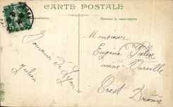 CPA Lyon the Fountain and the Place of the Jacobins