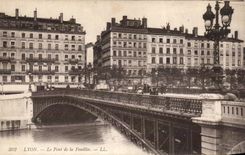 CPA Lyon the Bridge of Feuillee