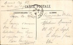 CPA Lyon the Rhone according to the brothers Coustou Neptune Lion