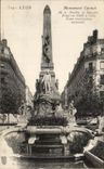 CPA Lyon Monument Carnot du a Naudin et Gauquie 