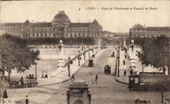 CPA Lyon Bridge of Universete and Faculty of Law Menier Chocolate