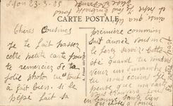 CPA Lyon Bridge Tilsitt Avenue of the library and hill of Fourviere