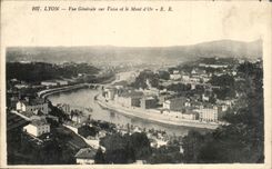 CPA Lyon View on Vase and the Mount of Gold