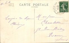 CPA Lyon View on Vase and the Mount of Gold