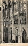 CPA Chartres Cathedrale Nef Cote Nord