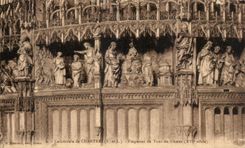 CPA Catherale de Chartres Fragment du Tour du Choeur